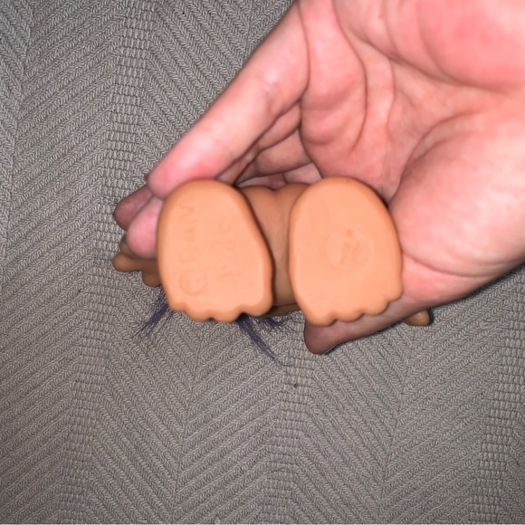 1986 DAM Norfin Troll Doll 4.5" Purple Hair - Picture 3 of 11